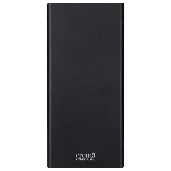Buy Croma 10000 mAh 22.5W Fast Charging Power Bank 2 Type A 1 PD